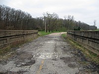 USA - Carlinville IL - Closed 1920 Bridge South of Town 3 (10 Apr 2009)